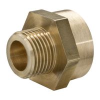 Manicotto di riduzione con terminale piatto