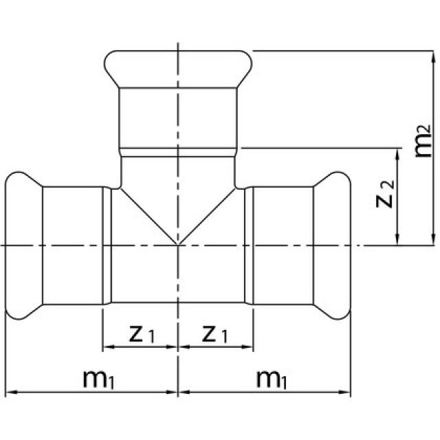 PROFITEC PRESSINOX - FIG. 16
TEE UGUALE 54 MM