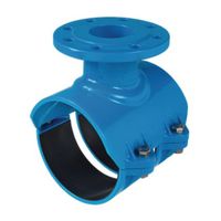 HAWLE, fascetta di serraggio HAKU con flangia 5230