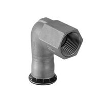 Geberit Mapress Gomito misto 90° acciaio inox con filetto femmina