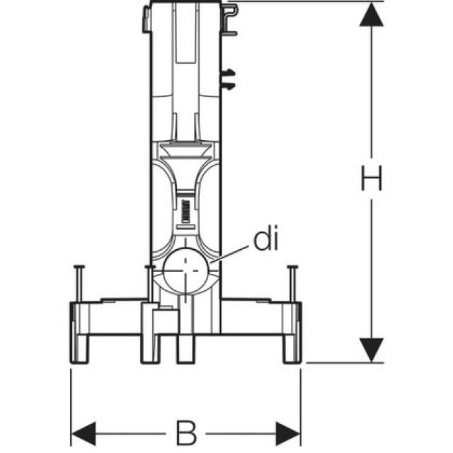 PFIT supporto tubo curvato
verso l'alto 651.430