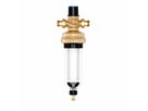 JRGURED Combi Hauswasserstation
DN32, O. Verschraubungen G11/2"
mit KS-Filterbecher
Werkseinstellung 4 bar
Rotguss