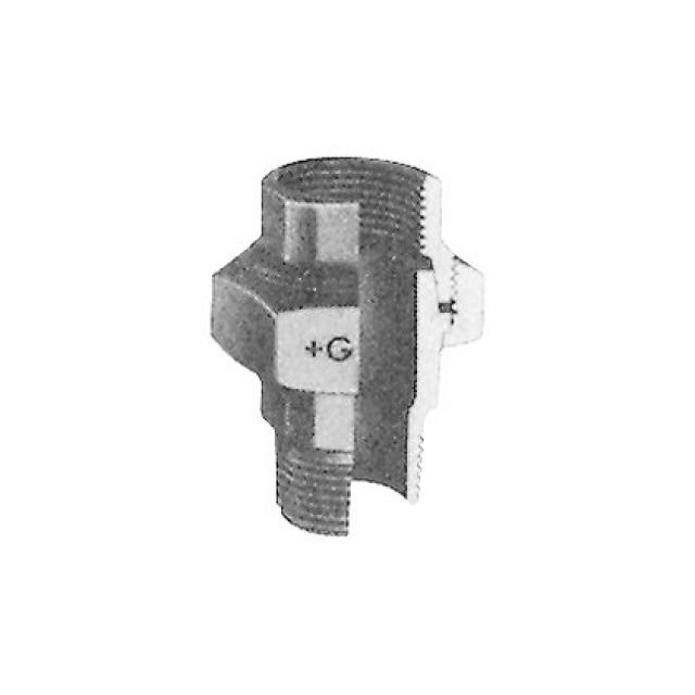 bocchettone a sede conica
ZINC 341
2 1/2 - 3 1/2"