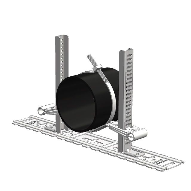 Starfix Einlegrohrsch montiert 16cm
Varioplate Typ1 2Füsse 1Bügel 1Band