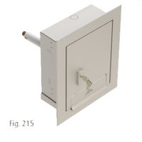 Armadietto di sicurezza KEMPER Mini a vista, fig. 215