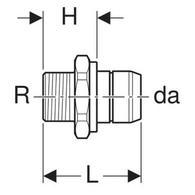 PUSHFIT VERTEILER STECKN. M.AG
653.430             G 3/4"