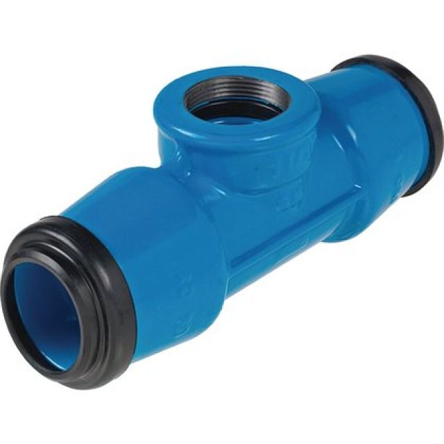 HAWLE Tee ad innesto
femmina filetto 6500
F 1" PE 32"