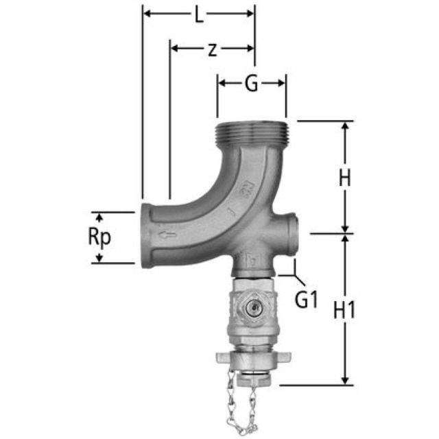 RN-ANSCHLUSS-GARNITUR PN 16
3230.07         1 1/4"- 2"