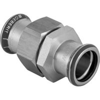 Geberit Mapress Raccordo con dado avvitabile acciaio inox