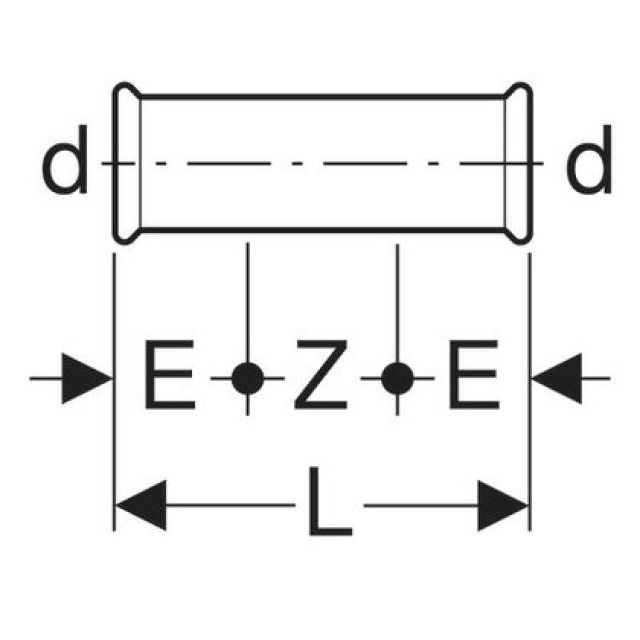 MPF manicotto lungo
22108                    54 mm