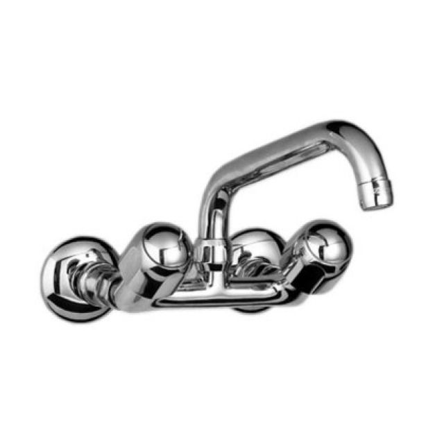 Batteria a parete SILOR
D 153 mm, S 225 mm
bocca orientabile alta
raccordi 1/2" x 1/2"
gruppo acustico II
Colori: chromeline