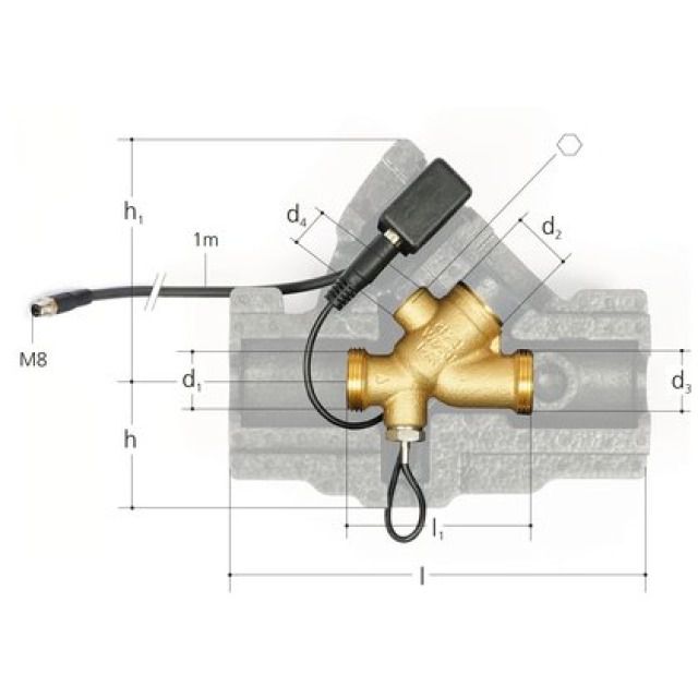 GF JRG Hycleen
Sens. di temp. DN20