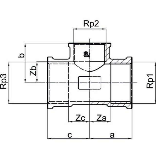 tee ridotto in bronzo
8130
3/4 - 1/2 - 1/2"
bronzo al silicio