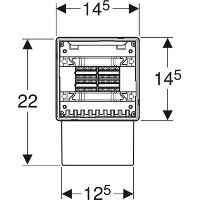 Geberit Rohbaubox für Gateway