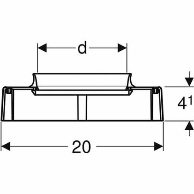 Protezione casseratura Geberit
90 mm     308.915.00.2