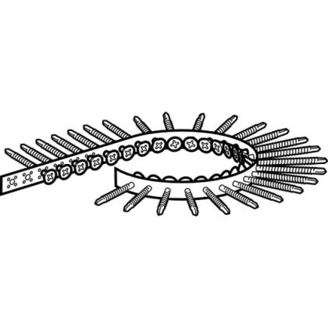 GIS vite per pannello
tipo a nastro 461.031