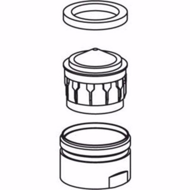ugello misc. NEOPERL KWC
cromato
M24 x 1" FM