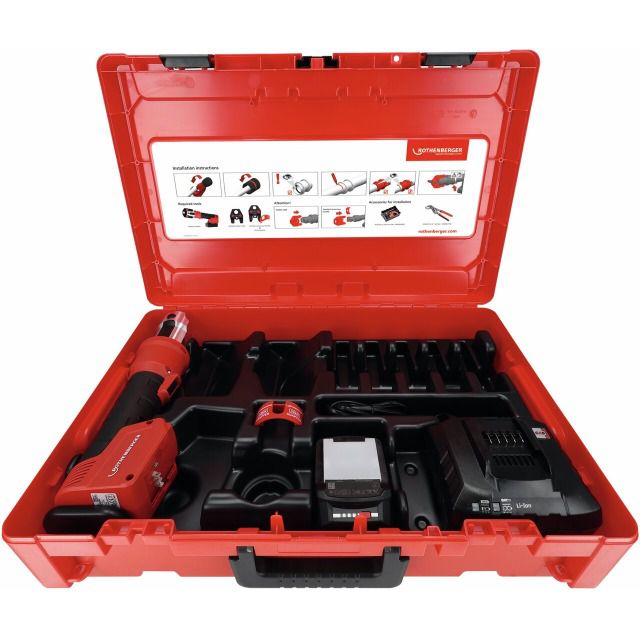 Rothenberger
Romax Nano Basic Set 1x2 Ah CAS