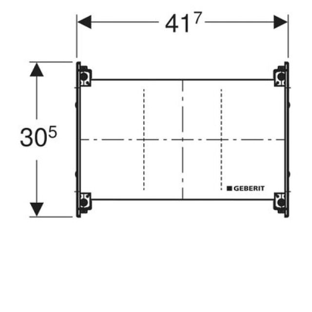 GIS placca d'allacciamento
universale 461.173