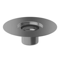 Geberit, Flangia in acciaio inossidabile, per sifoni a pavimento 13 x 13 cm e scarichi a pavimento 13 x 13 cm