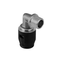 Geberit PushFit Curva 90° con filetto maschio