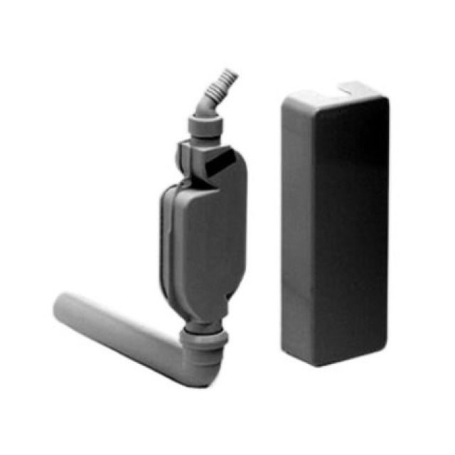 Sifone GEBERIT AP
scatola di copertura
imboccatura a gomito
uscita 40 mm
per lavatrice o lavastoviglie
Colori: bianco