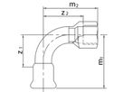 PROFITEC PRESSINOX CURVA 90° CON FILETTATURA F, Fig. 34