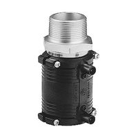 ELGEF Plus, Raccordo di transizione PE/acciaio inox (1.4305) filettato maschio