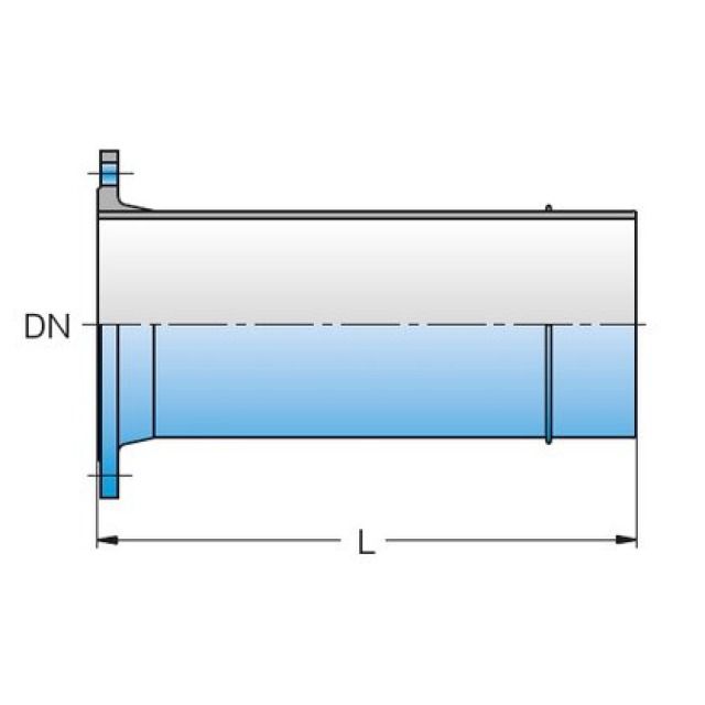 DUKTUS flangia BLS
tipo F
VRS-T DN 125