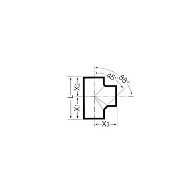 braga uguale ghisa 88°
663444
NW 150 / 150