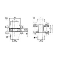 Wilo adattatore F + E, PN 6